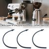 3 Pcs Silicone Milk Hose for Fully Automatic Coffee Machine 11.8 Inch Milk Tube Replacement Accessories for Siemens