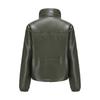 New Autumn and Winter Short Leather Jacket Women's Jacket European and American Thickened Cotton-padded Clothes Bread Clothes