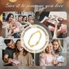 New In copper Simple Yellow Ring Bands Fashion Luxury for Women Party Anniversary Wedding Gift High Quality Durable Material