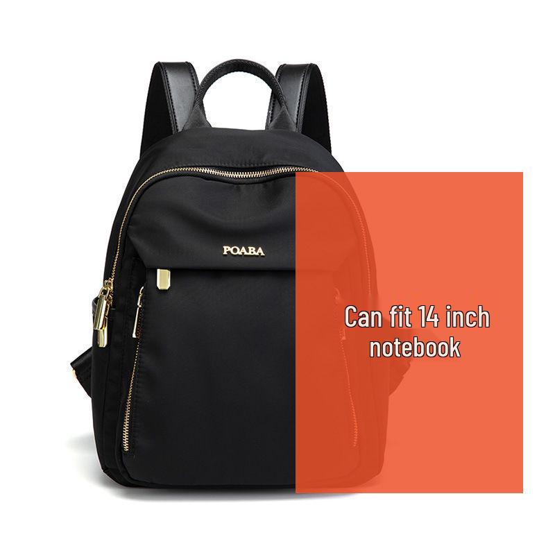 Vielseitiger leichter Oxford-Rucksack für Damen: Trendig, Großes Fassungsvermögen, Wasserdicht für Reise & Schule