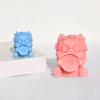 Lion Figurine Silicone Candle Molds for Epoxy Resin Handmade Candle Lion Shape Silicone Mold for Chocoalte Candy Baking
