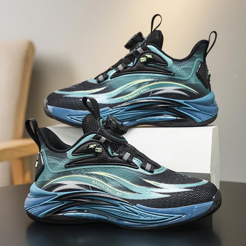 Boys' sports shoes Boys' shoes 2025 new running mesh basketball shoes breathable medium and large children's boys non-slip