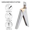 Sharp Blade Stainless Steel Acrylic Nail Clipper  Manicure & Pedicure