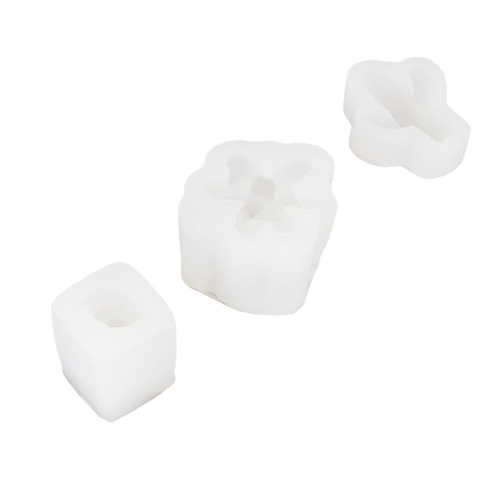 Easy To Clean Silicone Candle Mould 3D Plants Mould Assorted Succulent Epoxy Resin Mold Cactus Plant Flower Soap Making Mould