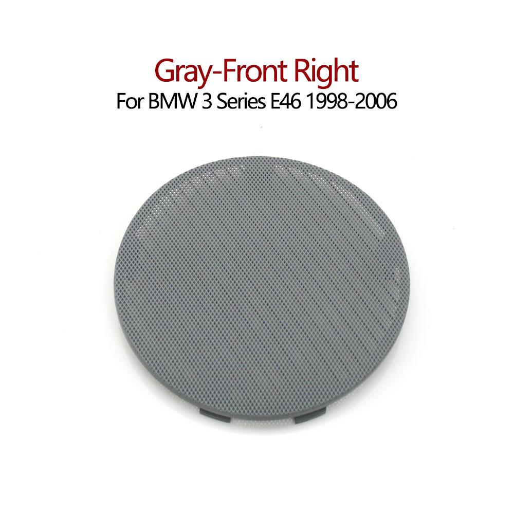 E46 Car Interior Front Left Right Door LoudSpeaker Speaker Cover Replacement For BMW 3 Series 1998-2006 51418213911 51418213912