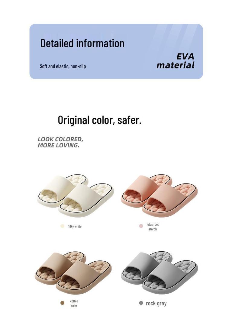 Herren Schnelltrocknende Rutschfeste Duschslipper - Sommer Drainage-Design für Innen-/Badezimmergebrauch