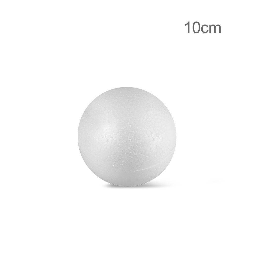 10CM 12CM 15CM Modelling Polystyrene Styrofoam Foam Ball White Craft Ball For DIY Christmas Party Decoration Supplies Gifts Hot