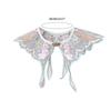 False Shawl Versatile Shawl Wrap Yunjian Collar Detachable Embroidery Hanfu Floral Decorative Chinese Yunjian Collar
