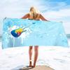 Musical Note Beach Towel Quick Dry Microfiber Absorbent Bath Towel Outdoor Travel Sport Oversized Beach Towels for Adults Kids