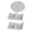 Flexible Silicone Round Plate Tray Accessory for Weddings Parties Supplies and Festive Celebrations Easy To Clean