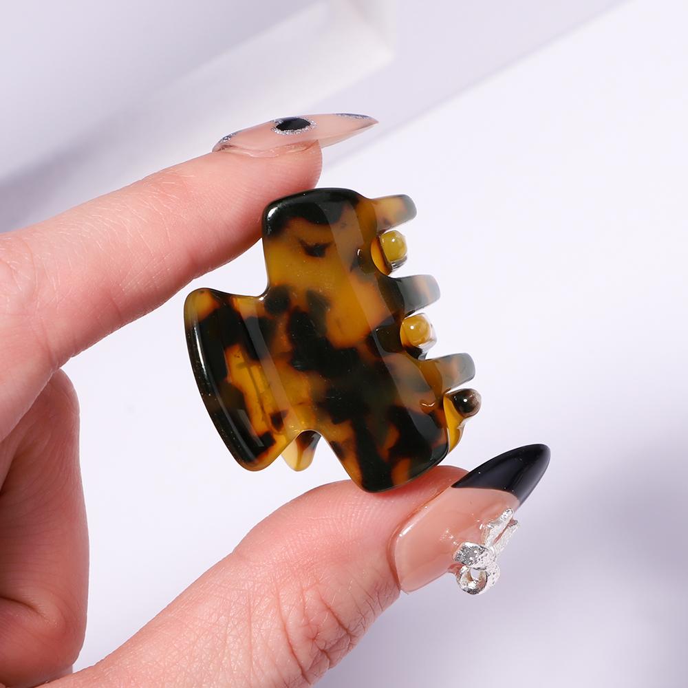 Süße Mini Acetat Haarspange für Frauen Mädchen Haarklammer Schicke Haarspangen Krabben Haarspangen Styling Klammern Mode Haaraccessoires
