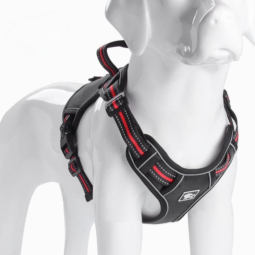 Dog leash, anti-break free pet chest strap Oxford cloth large dog leash walking dog leash