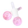 2pcs Cold Ice Globes Skin Massagers Globes Facial Ice Beauty Ball Glass Face Roller Balls Reduce Puffiness Massage