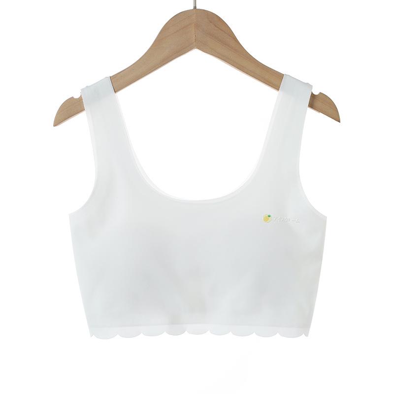 Ice Silk Youth Bra - Seamless Underwear for Junior & High School Girls