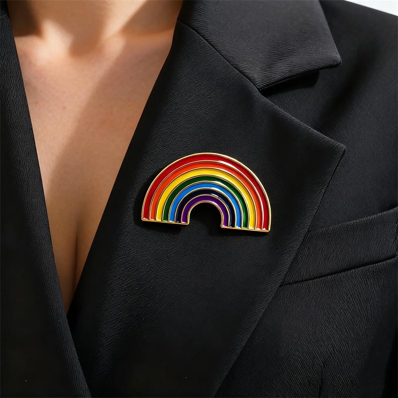 30 Options Women's Brooches Red Black Enamel Heart Shape Crystal Feather Brooch for Clothing Clothes Accessories