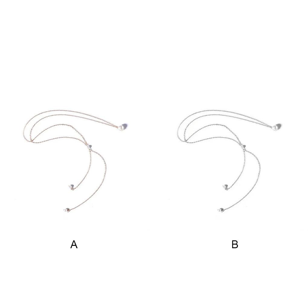 Alloy Women Slider Necklace Chain Replacement Adjustable Stylish Decorative Ladies Choker Jewelry Birthday Gift