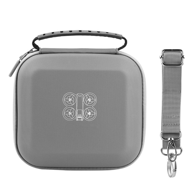 UAV Body Carry Case Storage Bag Water Resistant PU Organiser Shockproof Shoulder Bag with Portable Handle