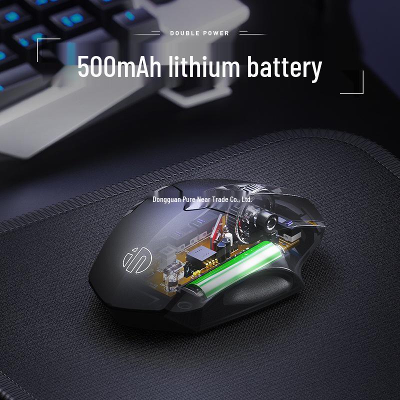 Inphic F1S Rechargeable Silent Bluetooth Wireless Mouse for Laptops