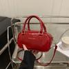 Portable New Bowling Bag Women's 2025 Spring and Summer New Korean Version Fashion Shoulder Bag Simple Casual High Texture