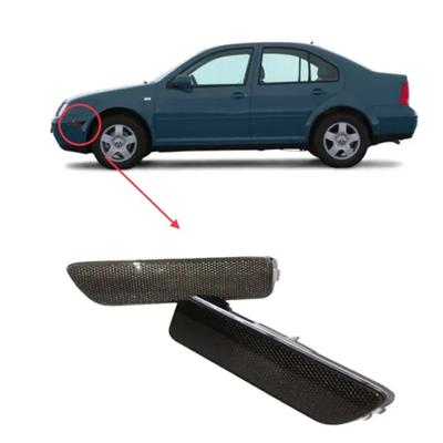 Paire Pare-chocs Avant Lumière Marqueur Latéral Clignotant Cache Pour VW Golf Jetta