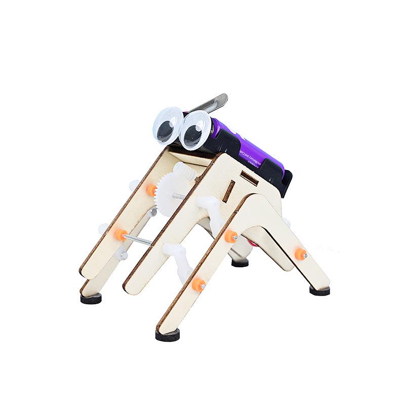 Bionic Spider Robot Educational Kit for Kids: Science Festival Experiment and Homework Material Package