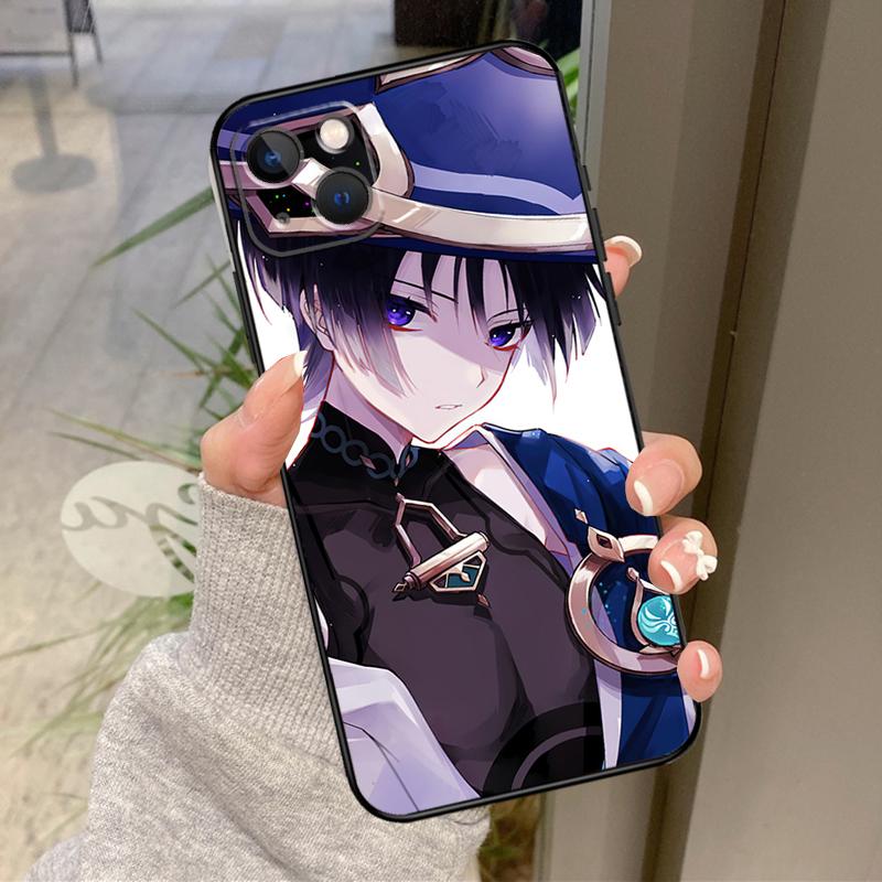 Genshin Impact Wanderer Case For iPhone 17 Pro Max 15 14 13 12 11 16 Pro Max Plus 12 13 Mini 16e 17 Air Back Cover