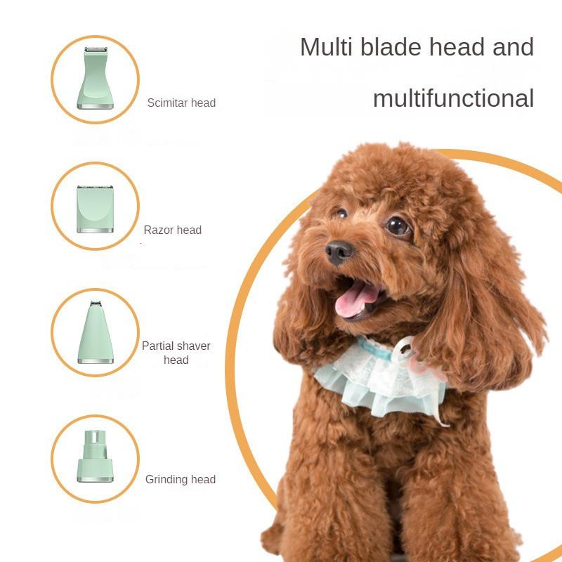 Silent Rechargeable Cat & Dog Electric Push Clipper Pet Shop Specific Haircut Machine Pet Electric Hair Clipper