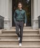 APPLE+RIND Brushed Bonded Pants_Charcoal Gray