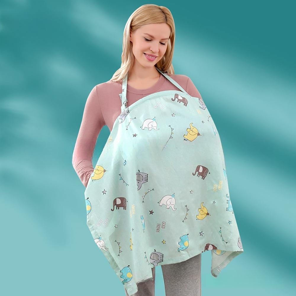 Mesh Outdoor Nursing Towel Cotton Baby Stroller Blanket Breastfeeding Cover  Baby Feeding Supplies