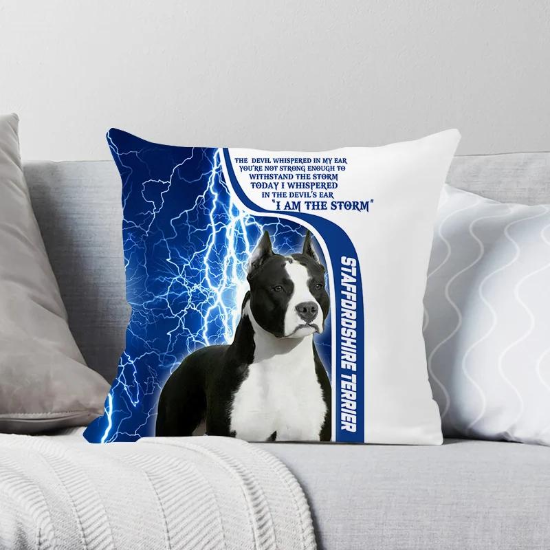 Moda Pet Dog Shih Tzu Pillowcase Cute Animals Cushion Cover Bed Pillowcase for Car Sofa Home Decor Pillow Case Drop Shipping