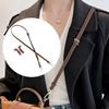 Handmade Crossbody Bag Strap Genuine Leather Handbag Belt  Bag Modification