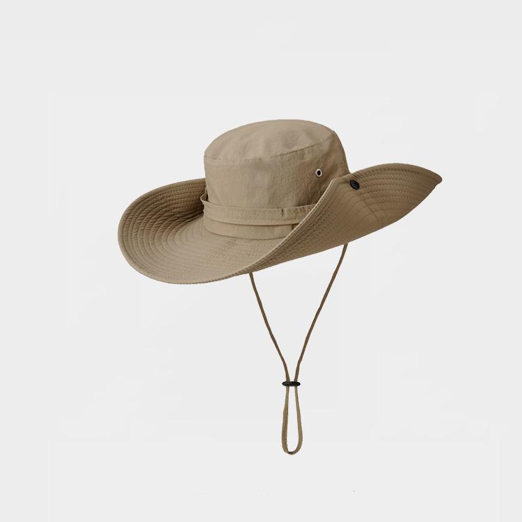 Hat Summer Men's Bucket Hat Climbing Desert Sun Hat Outdoor Sun Men's Visor Hat Hiking Hat