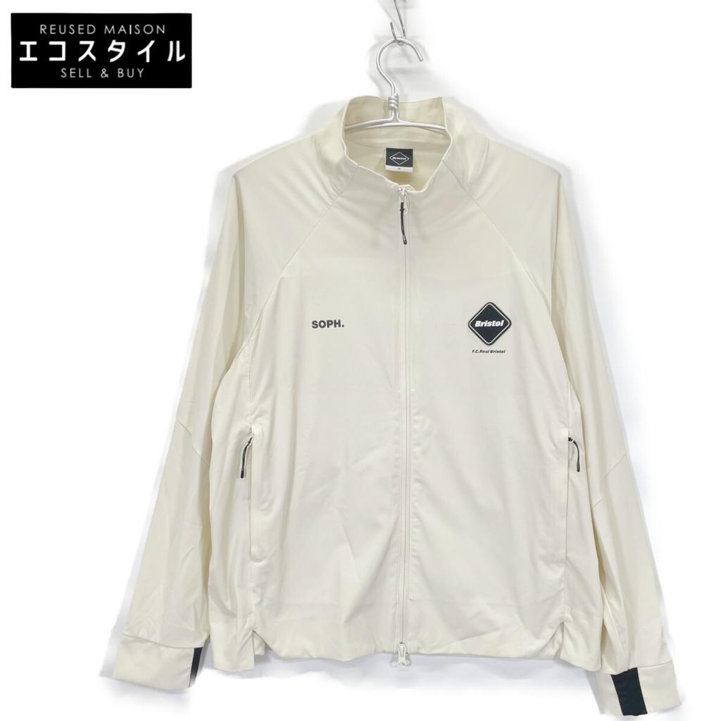 F.C.Real Bristol CORDURA STRETCH TEAM TRACK JACKET Jacket M IvoryUsed