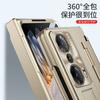 Slim Foldable Phone Case Honor Magic Full Coverage Transparent PC Shell With Built-in Stand Shockproof Scratch Resistant