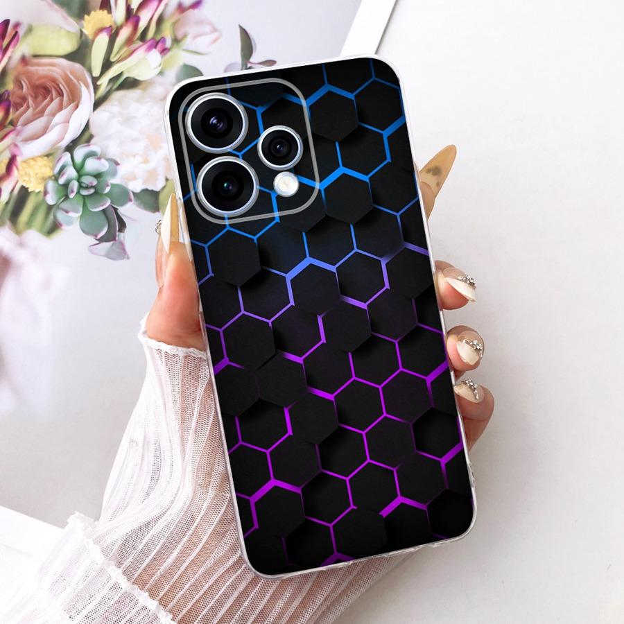 Case For OPPO Reno15 15F Protective Case For OPPO Reno15 F CPH2801 Reno 15  5G Capa Flower Soft Silicon TPU Phone Cover