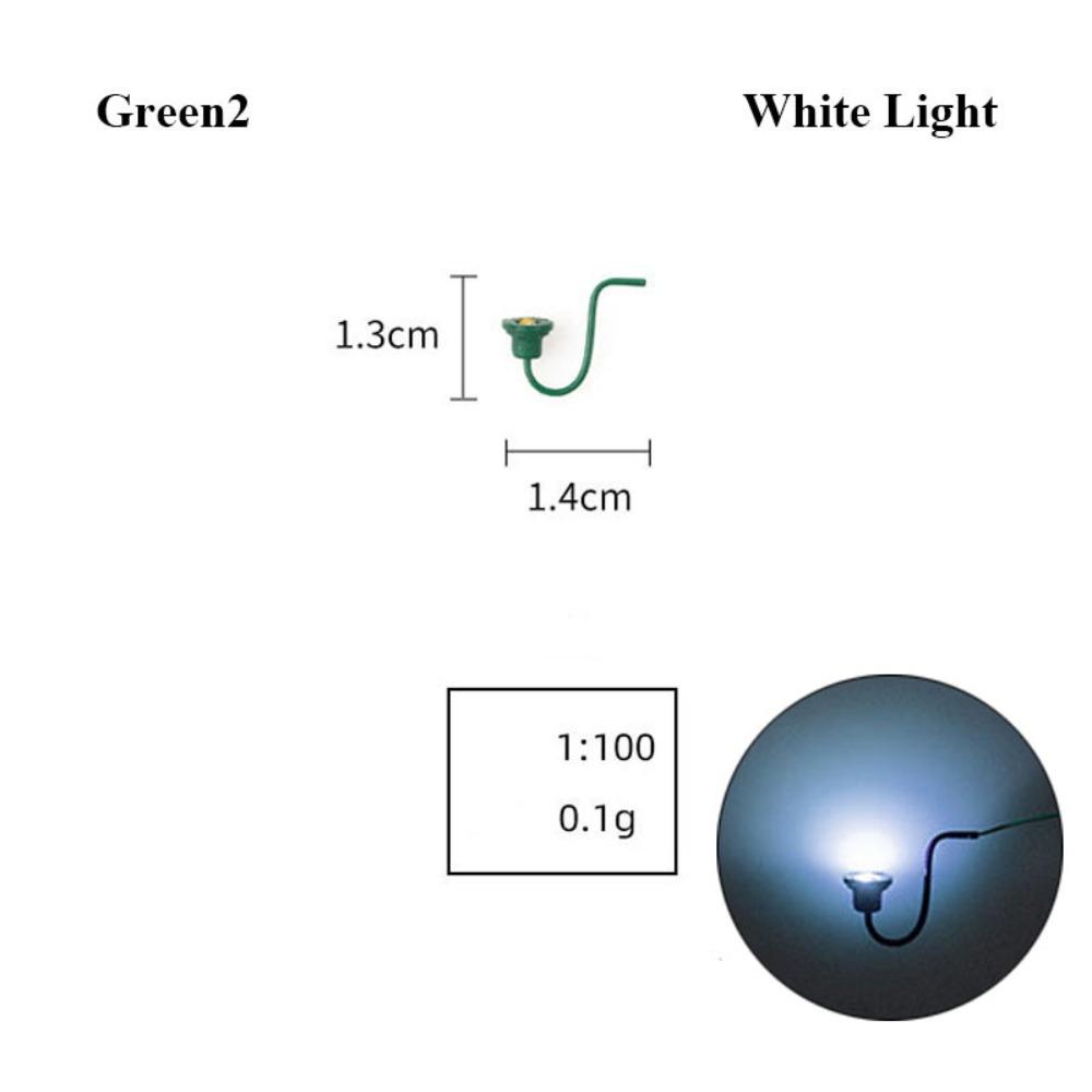 ABS Metallmaterial Puppenhaus Wandlampe 2 Stile Sandtisch Kronleuchter Weiß/Warmlicht Modell