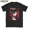Omori Omocat Anime Men T Shirts Basil Aubrey Game Funny Tees Short Sleeve Crew Neck TShirts Cotton Graphic Tops