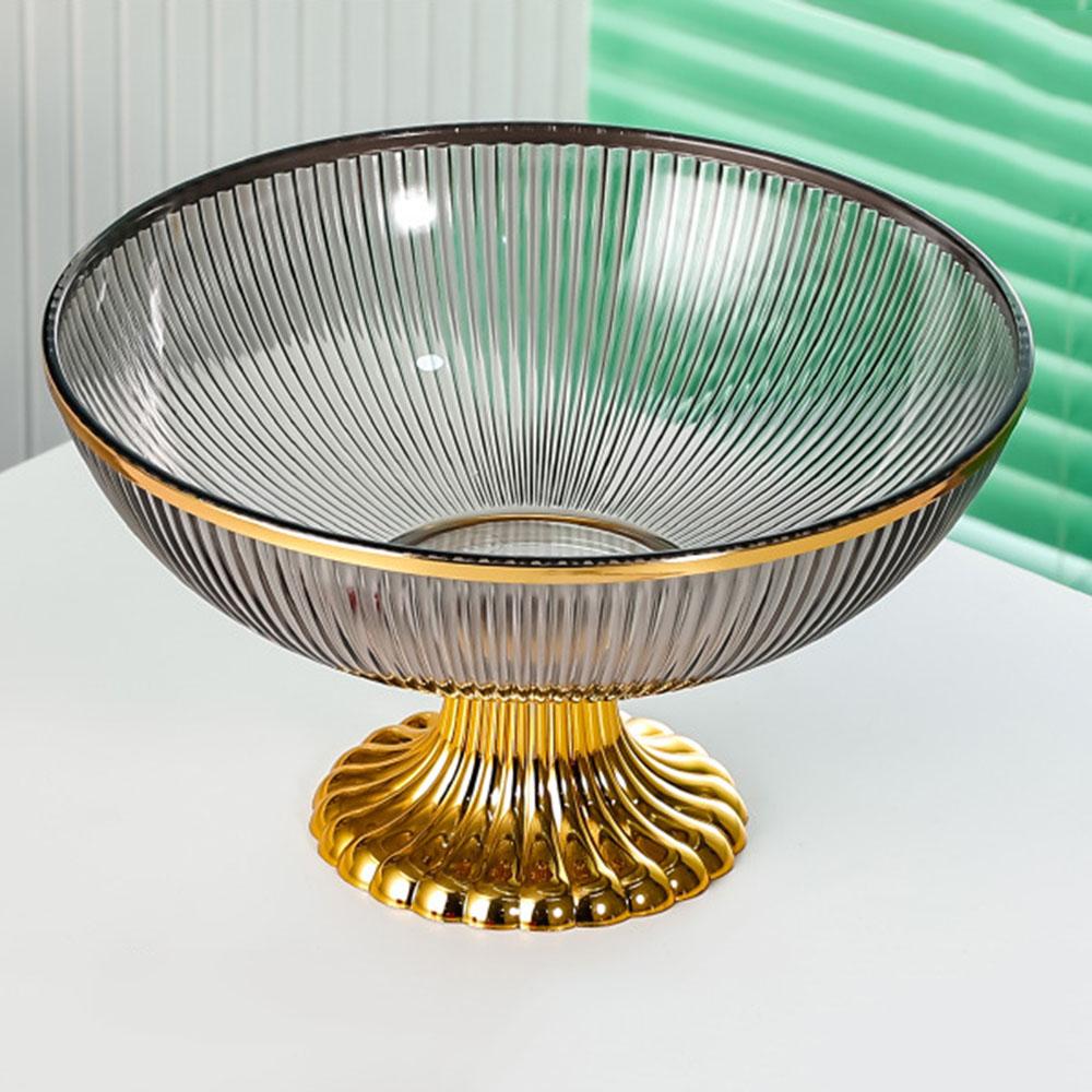 Luxury Fruit Basket Family Living Room Tea Table High End Candy Tray High End Dried Fruit Box Snack Storage Bowl for Home Decor