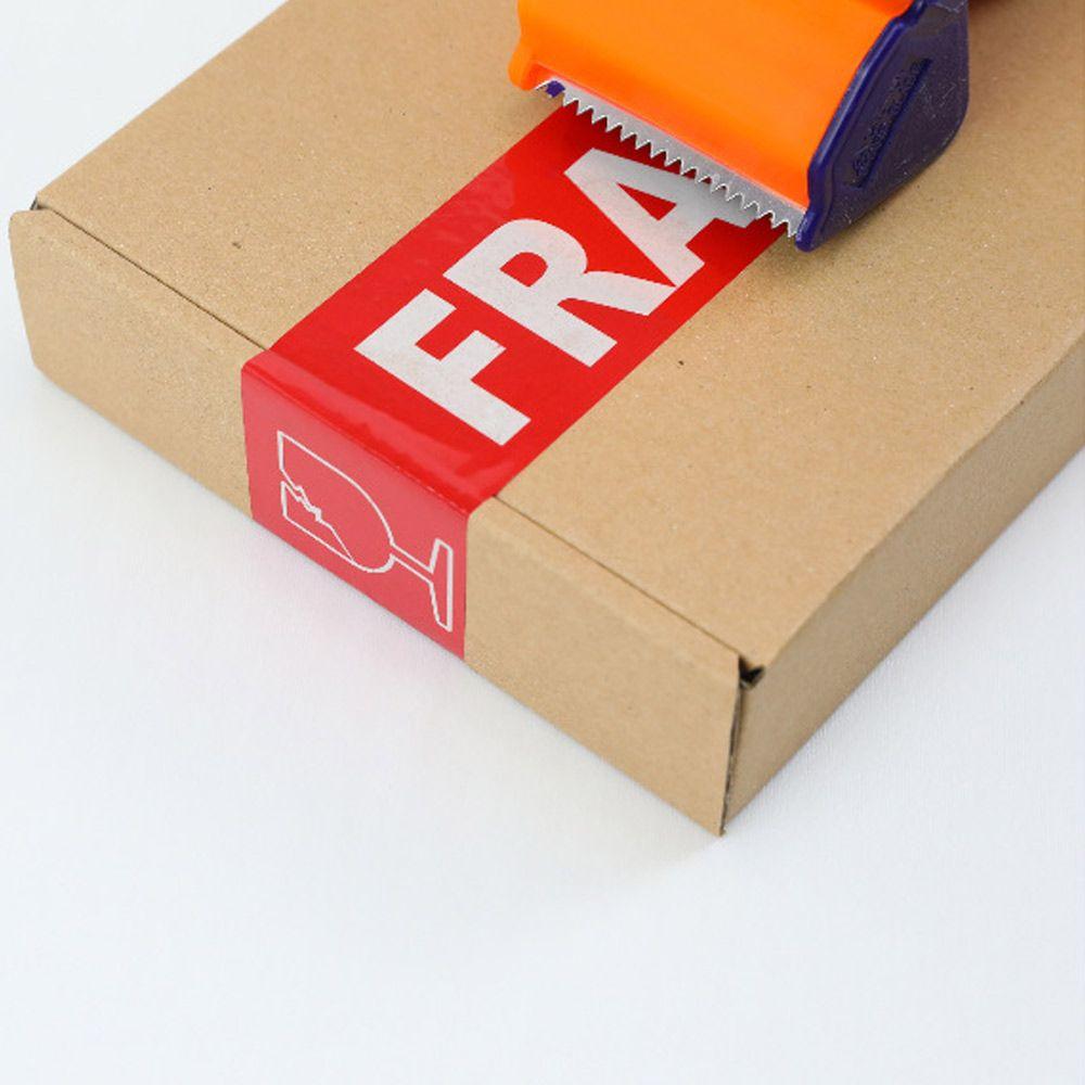 High Viscosity Express Box Red Fragile Warning Tape Package Tape Adhesive Carton Sealing