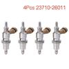 4PCS Fuel Injector For Toyota Corolla Avensis Auris RAV4 Verso For LEXUS 23710-26011 23710-26010