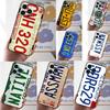 Number License New York Plate Phone Case For iPhone 16 15 14 13 12 Mini 11 Pro XS Max XR X 7 8 Plus Back Cover