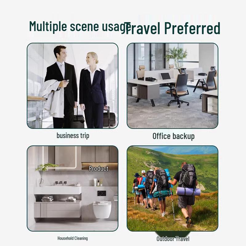 Thickened Travel Pack: Enlarged Disposable Cotton Face & Bath Towels