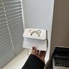 Simple Bow Saddle Bag Women's New Spring and Summer Temperament Shoulder Bag Personalized Fashion Shoulder Messenger Bag