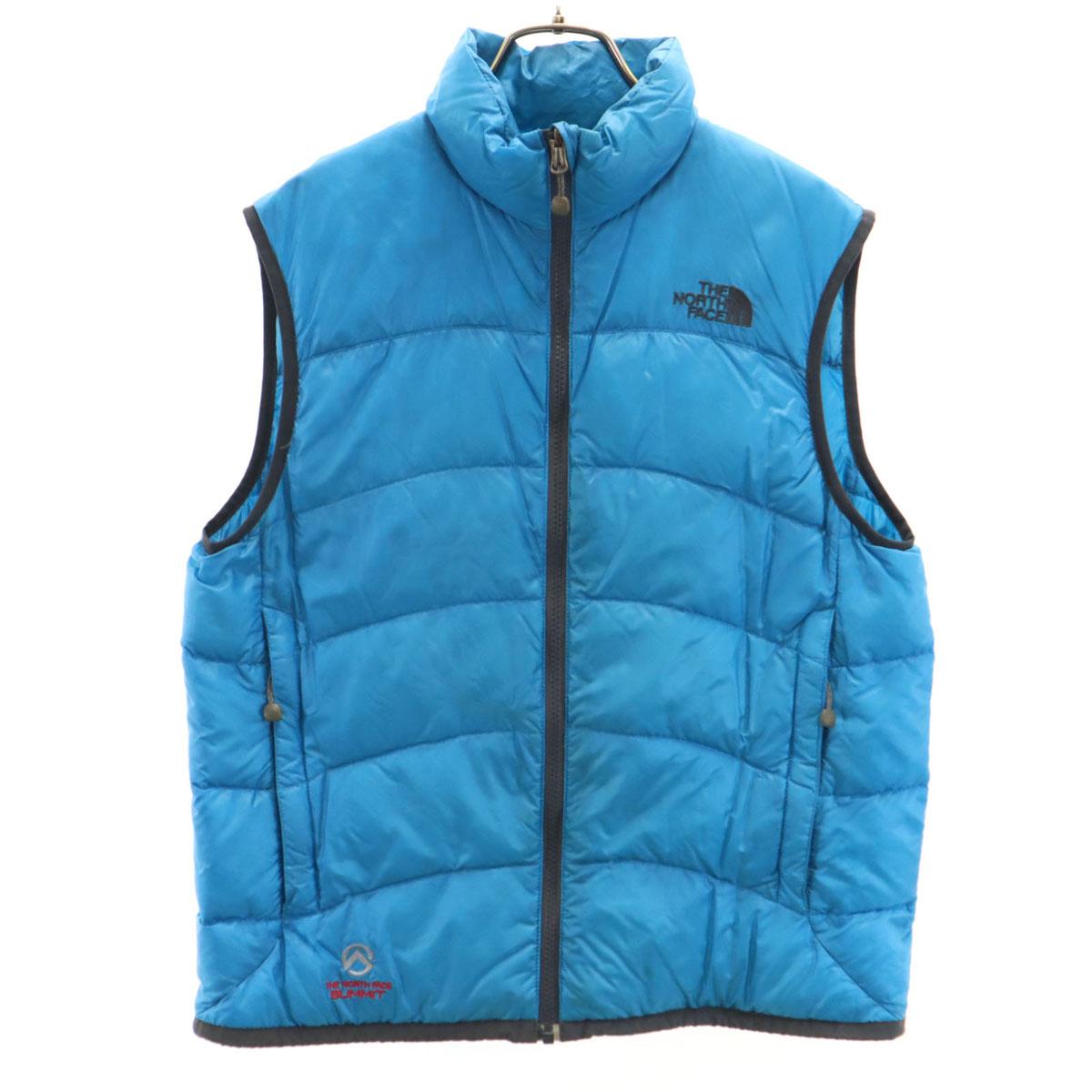 

THE NORTH FACE Down vest L Blue NDW18502 Women Used
