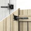 Automatischer Torriegel mit Bolzen für Weide Garten Weidezaun Hoftor Kohlenstoffstahl Automatischer Schnappverschluss Beschläge