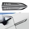 AABIR1 Car Styling GTI GTD Logo Body Side Fender Decoration Sticker For VW Golf 7 Caddy Passat B8 Touran Polo Beetle Tiguan