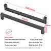 Modern Simple Stainless Steel Kitchen Cabinet & Wardrobe Handle for Doors and Drawers