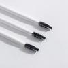 3Pcs Dual-Ended Eyebrow & Eyelash Brushes, Thin & Stiff Professional Makeup Tools for Women