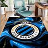 Club Brugge K V Pattern Rug, Indoor/Outdoor Mat, for Picnic, Gameroom, Bedroom, Office, Living Room, Home Decor Carpet, Birthday Gift
