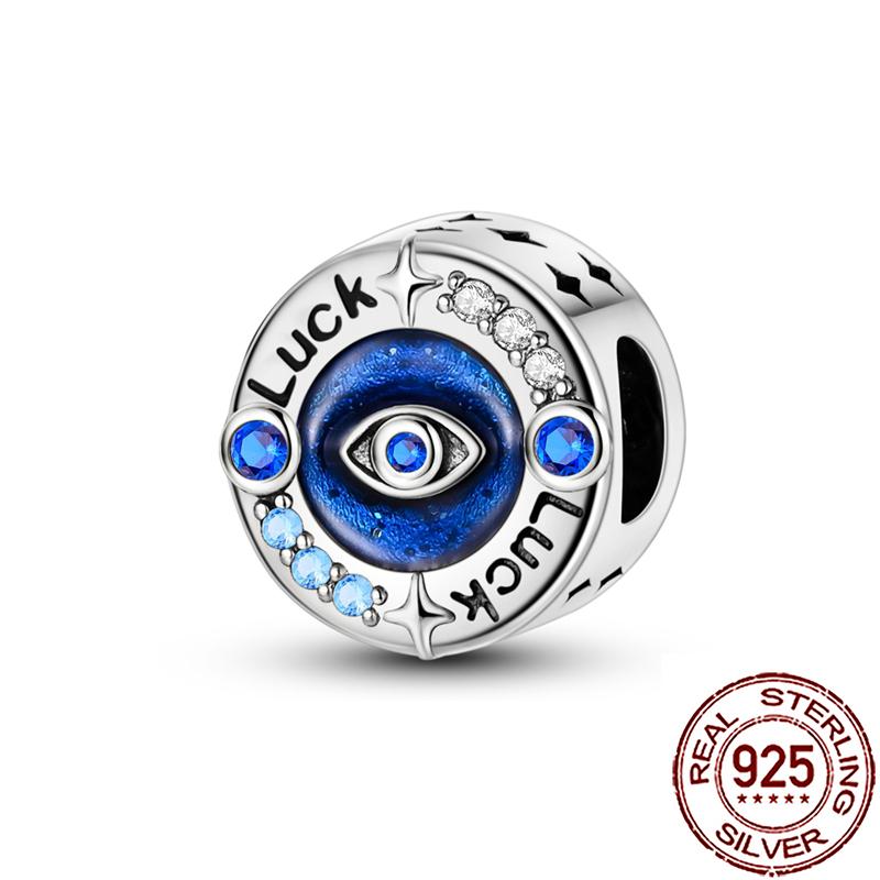 Charms Copper Hamsa Hand All-Seeing Eye Horus Fatima Protection Beads Fit Bracelet Necklace Women Diy Jewelry